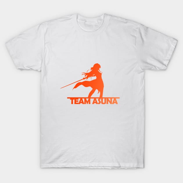 Team Asuna T-Shirt by TheDragonBaller